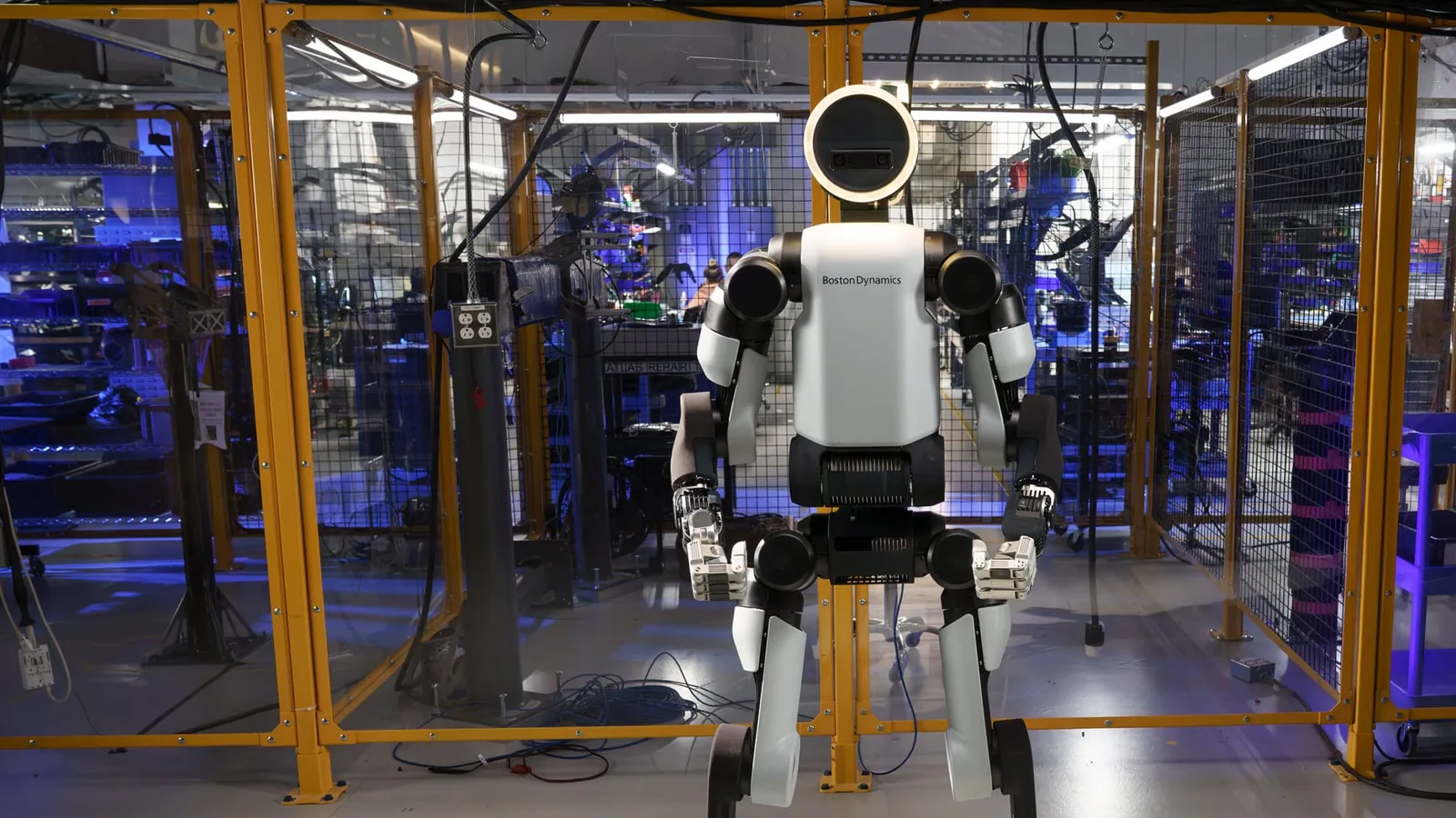 Atlas Boston Dynamics humanoid robot
